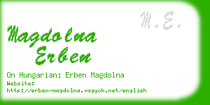 magdolna erben business card